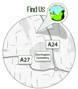 Valley View Cattery Map